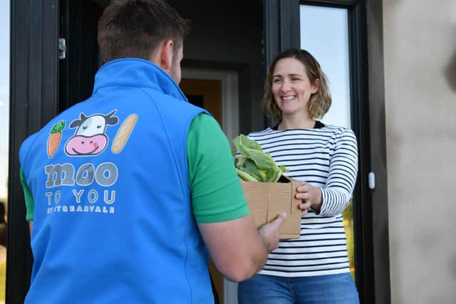 Moo to You drivers deliver to doorsteps across Northern Ireland