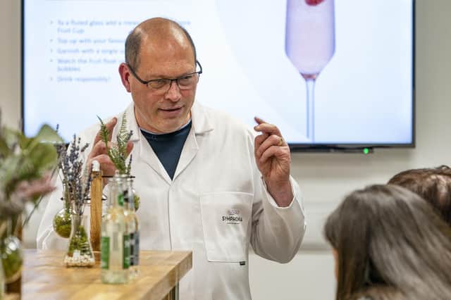 Dr Ulric Dyer, founder and managing director of Symphonia award winning gins