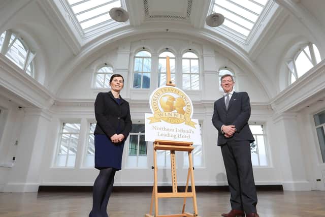 Adrian McNally, General Manager, and Yvonne McIlree, Director of Sales and Marketing