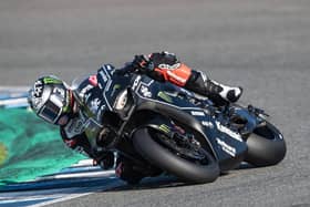 Jonathan Rea was quickest at the first winter test at Jerez on the new 2021 Kawasaki.