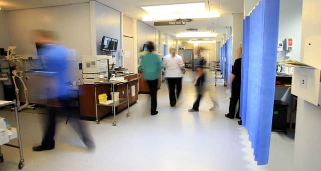 The number of people waiting for a hospital appointment has risen