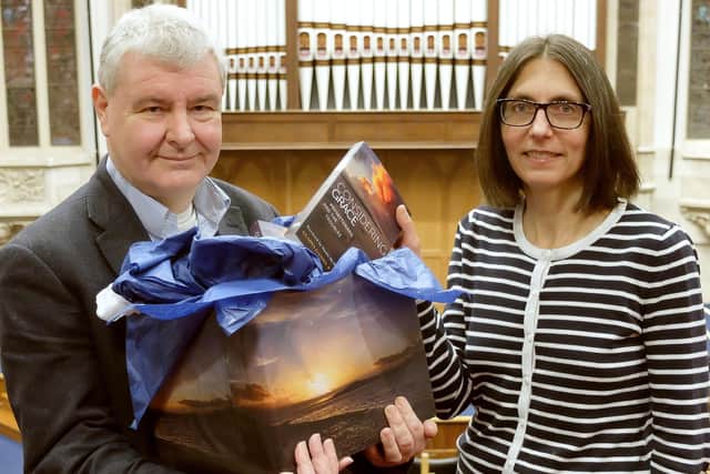 Dr Gladys Ganiel, co-author of the book ‘Considering Grace' with Rev Tony Davidson, minister of First Armagh Presbyterian, who leads the denomination’s Considering Grace project