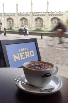 The assault occurred when the woman was denied entry to a Caffe Nero coffee shop
