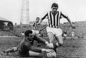 John Crossan in action for Sunderland in the early 1960s.