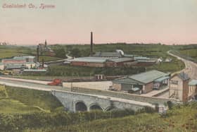 An old postcard showing Coalisland in Co Tyrone
