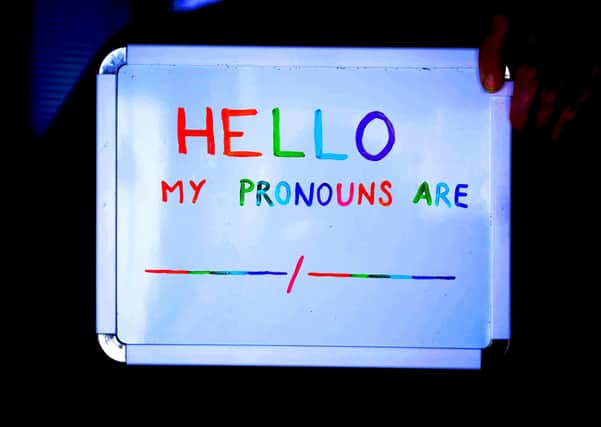 The pronouns which trans activists demand people use have become a contentious issue