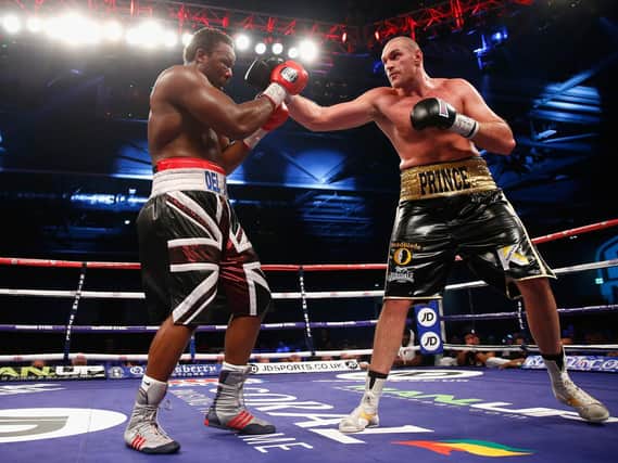 Dereck Chisora fights Tyson Fury in the eliminator for the WBO World Heavyweight Championship
