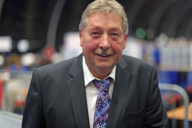 File photo dated 13/12/19 of DUP's Sammy Wilson. Photo credit: Liam McBurney/PA Wire