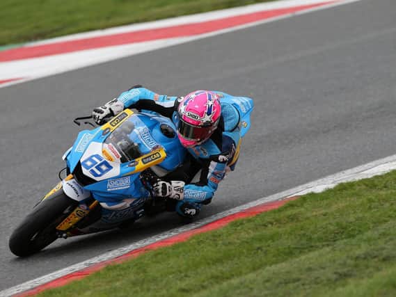 Lee Johnston finished on the podium four times on the Ashcourt Racing Yamaha in this year's British Supersport Championship.