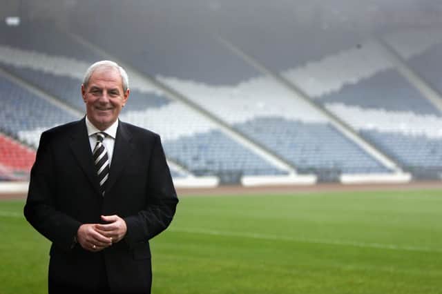 Walter Smith was named Scotland boss on December 2, 2004.  (Photo by Christopher Furlong/Getty Images)