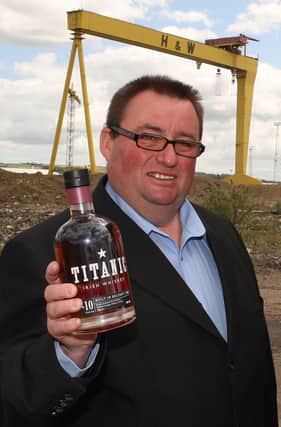 Peter Lavery of Titanic Distillers is part of the plan to build a distillery in Titanic Quarter