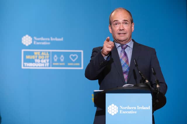 Dr Michael McBride, Northern Ireland's chief medical officer