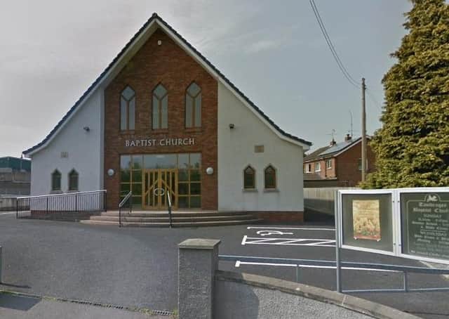 Tandragee Baptist Church. Image: Google StreetView