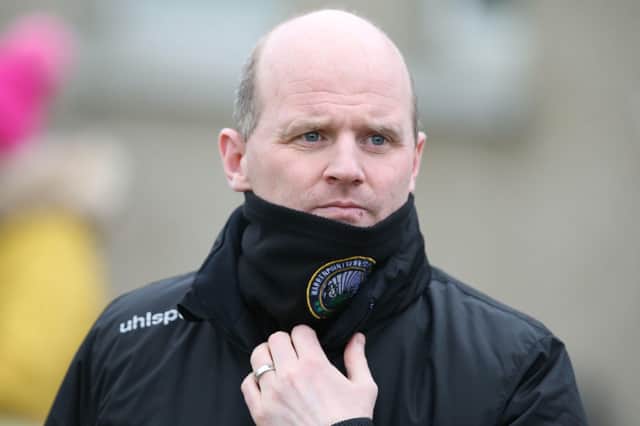 Warrenpoint Town boss Barry Gray.  Mandatory Credit © INPHO/Brian Little
