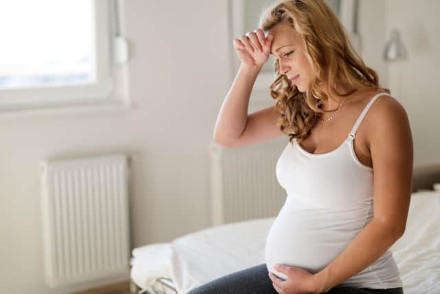 Generic photo of a pregnant woman
