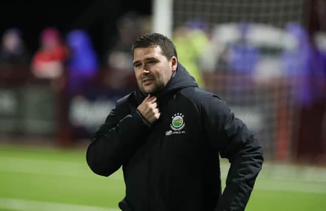 Linfield manager David Healy. Mandatory Credit © INPHO/Brian Little