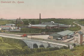 An old postcard depicting Coalisland in Co Tyrone