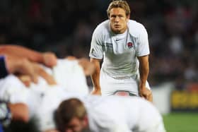 Jonny Wilkinson of England in 2011.  (Photo by David Rogers/Getty Images).
