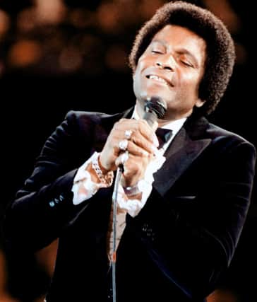 Country music legend Charley Pride.