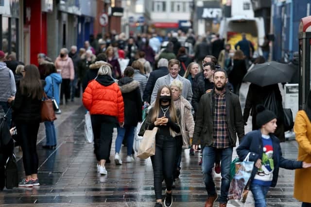 Belfast city centre after it re-opened last week. (Photo: Pacemaker Press)