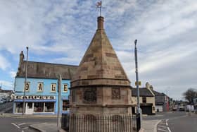 The Market Cross in Newtownards. Picture: Graham Baalham-Curry