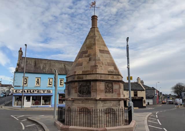 The Market Cross in Newtownards. Picture: Graham Baalham-Curry