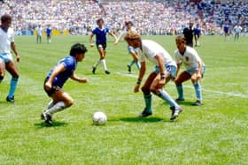 Maradona weaves his spell against England in 1986