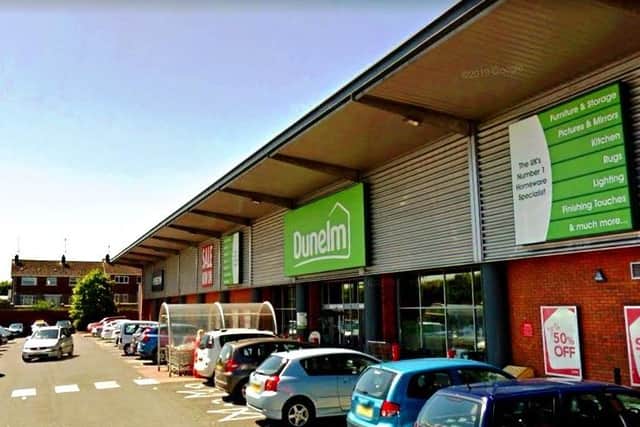 The Dunelm store in north Belfast/Newtownabbey, one of five in Northern Ireland