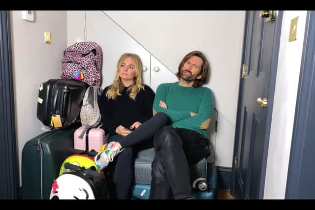 Georgia Tennant and David Tennant