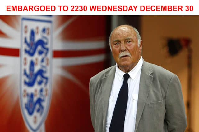 Jimmy Greaves who has been awarded an MBE for services to Football in the New Year's Honours List.