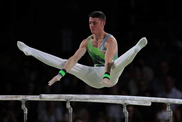 Gymnast Rhys McClenaghan who has been awarded a British Empire Medal (BEM) for services to Gymnastics in the New Year's Honours List.