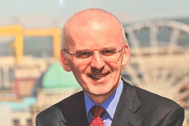 Dr Philip McGarry, consultant psychiatrist, who has been given an OBE for services to mental health and the community in Belfast