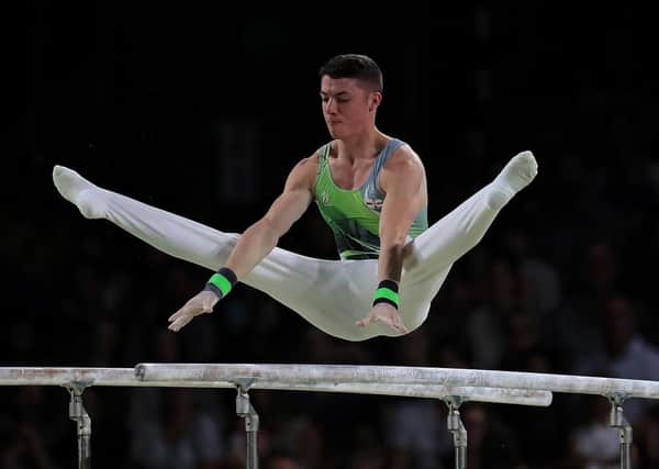 Rhys McClenaghan, who has been awarded a British Empire Medal (BEM) for services to Gymnastics in the New Year's Honours List