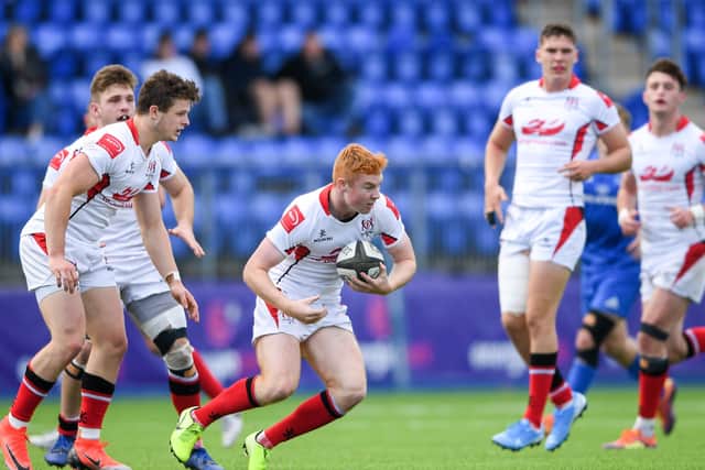 Nathan Doak in action for Ulster A. Photo: Ramsey Cardy/Sportsfile via Getty Images.