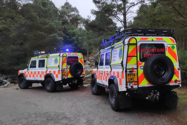 Mourne Mountain Rescue Team. Image courtesy of Mourne Mountain Rescue Team