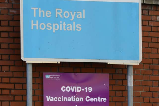 The Royal in Belfast is one of six Northern Ireland hospitals that are operating beyond capacity