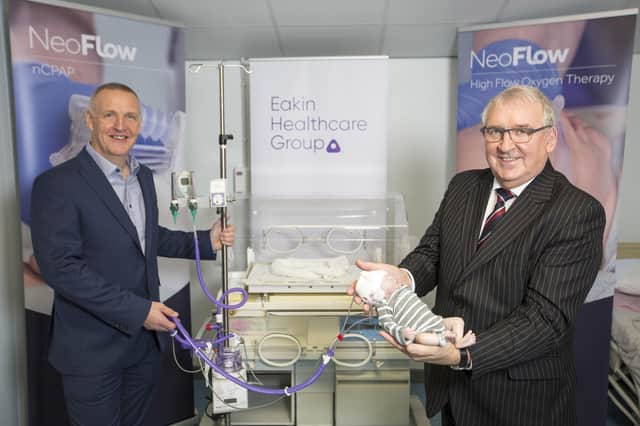 Jeremy Eakin, Managing Director, Eakin Healthcare Group and John Armstrong, Chairman, Armstrong Medical