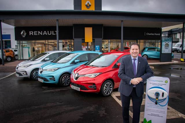 Pictured announcing the investment is Terry Murray, Charles Hurst Renault Fleet Manager
