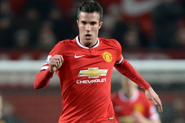 Robin Van Persie. Pic by PA.