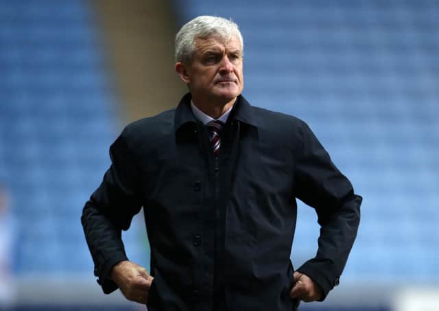 Stoke sacked manager Mark Hughes in 2018.
