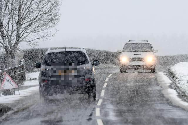 The weather warning was issued on Wednesday morning.