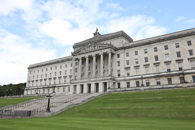 Parliament Buildings in Stormont, Belfast.