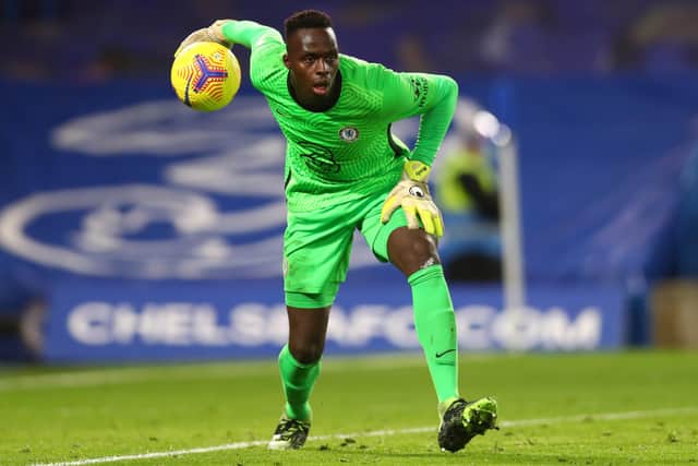 Chelsea goalkeeper Edouard Mendy.