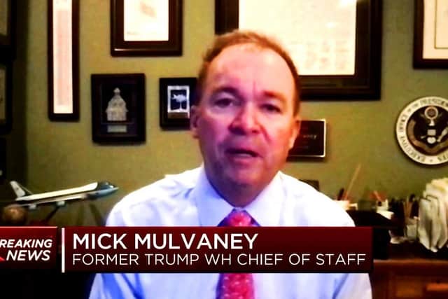 Mick Mulvaney on CNBC