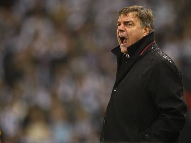 Sam Allardyce during his spell at Newcastle United  (Photo by Laurence Griffiths/Getty Images)