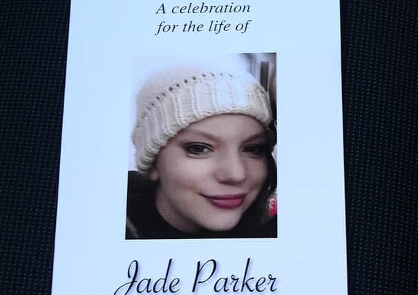 Jade Parker. 
Picture: Arthur Allison/Pacemaker Press.