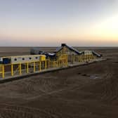 Kiverco Recycling Plant is completing a waste recycling plant to help recycle all the construction waste from a new tourism project in Saudi Arabia