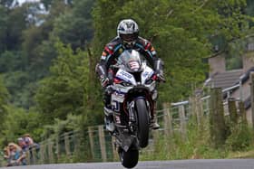 An injured Michael Dunlop won the 'Race of Legends' for a record eighth time in a row at Armoy in 2019.