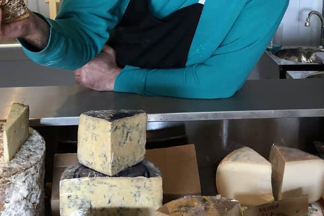 Mike Thomson of Mike’s Fancy Cheese in Newtownards is now running a doorstep delivery service for cheese lovers