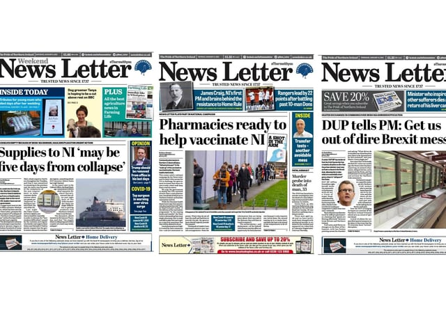 This Newspaper Can Be A Platform For Businesses To Reach Their Customers Belfast News Letter